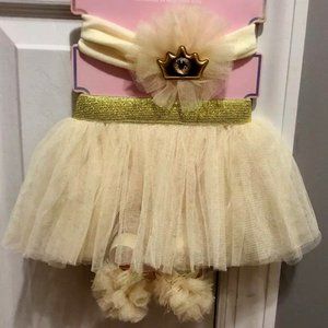 NWT BABY GIRLS PRINCESS BIRTHDAY TUTU SET 12-18M